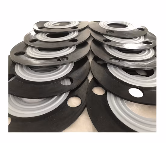 PTFE가 포함된 ANSI JIS FF 가스켓 EPDM의 긴 수명 내유성 전자 산업 및 화학 공장